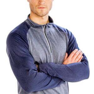 Grey and blue men’s sweats