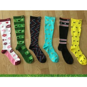 Printed colorful socks