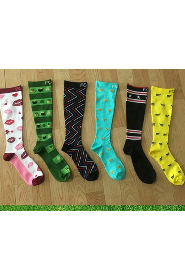Printed colorful socks