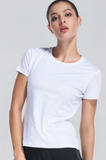 White Women’s Blank T-Shirts