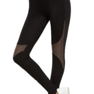 Black and grey women’s leggings