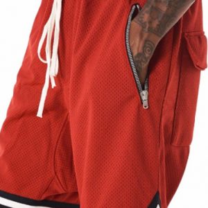 Brick red mens shorts manufacturer