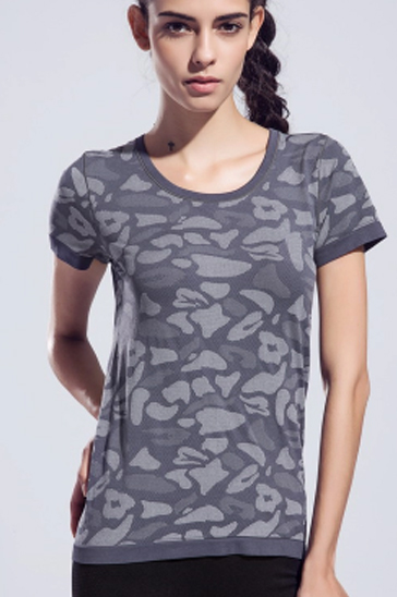 Grey dual shaded women’s t-shirts