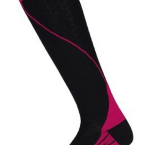 Black and Dark Pink Fitness Socks Wholesale