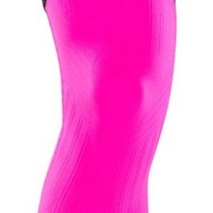 Hot Pink and Black Thigh and Knee Sleeve Fitness Socks Wholesale