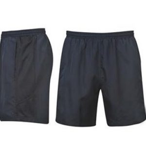 Black men’s running shorts