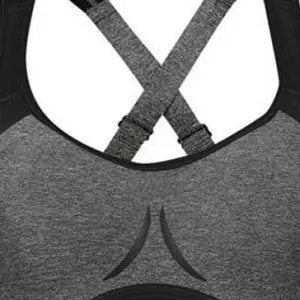 Grey Black Sports Bra Wholesale