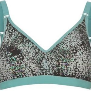 Abstract Printed Jazzy Sports Bra Wholesale