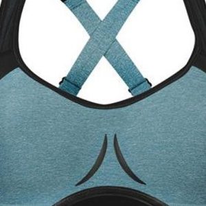 Steel Blue Sports Bra Manufacturer