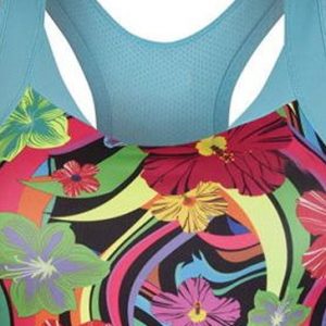 Bright Floral Sports Bra Manufacturer