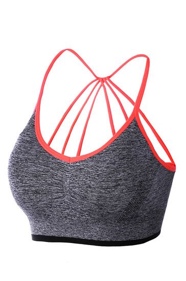 Wholesale Custom Comfy Seamless Padded Sports Bra For Women