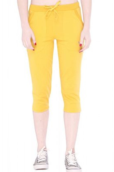 Wholesale Yellow Capri for Women
