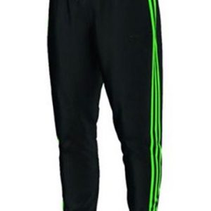 Black and green men’s workout pants