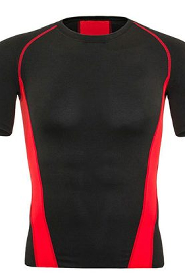 Black and red men’s t-shirts