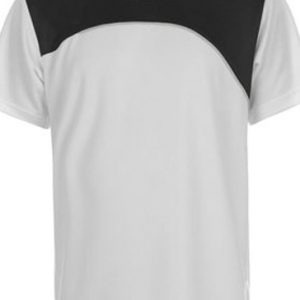 Black and white patchworked men’s t-shirts