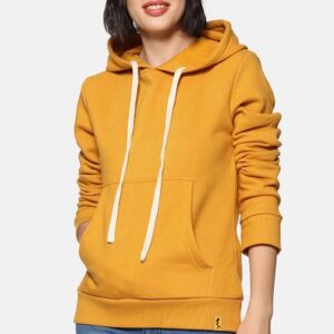 Yellow Hoodie Women