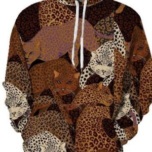 Women Leopard Hoodies