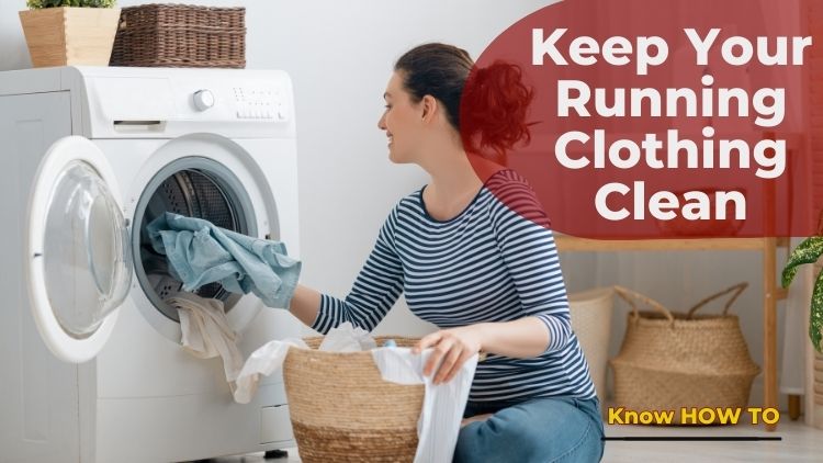 how to keep running clothes clean