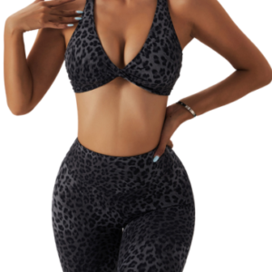 Wholesale animal Printed Grey Leggings