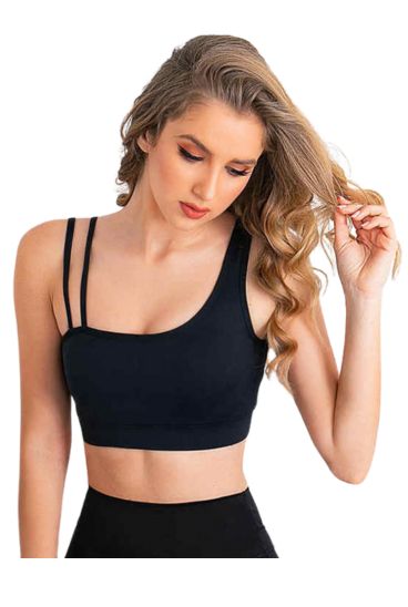 Bulk Stylish Black Women Sports Bra Manufacturer in USA, Australia, Canada,  Europe and UAE