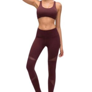 wholesale dark brown gym bra