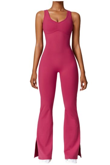 Bulk Deep Pink Flare Leggings Manufacturer in USA, Australia