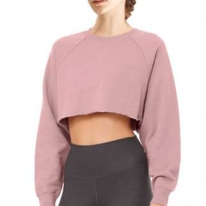 wholesale cropped crewneck sweatshirt