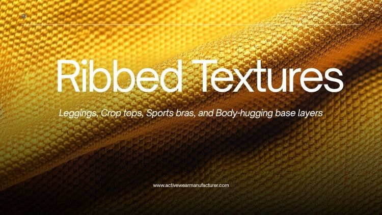 Activewear Material Ribbed