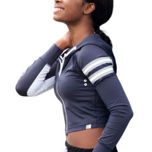 women activewear cropped jacket distributors