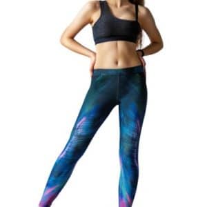 printed blue leggings manufacturer