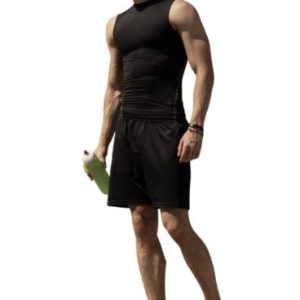 pure black compression tank top manufacturer