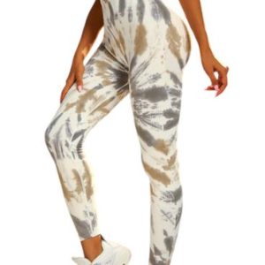 tie dye printed yoga pants suppliers